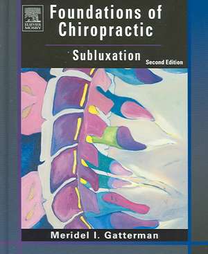 Foundations of Chiropractic: Subluxation de Meridel I. Gatterman