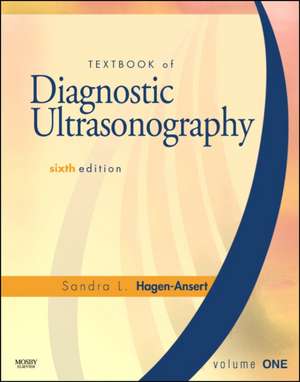 Textbook of Diagnostic Ultrasonography: 2-Volume Set de Sandra L. Hagen-Ansert