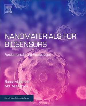 Nanomaterials for Biosensors: Fundamentals and Applications de Bansi D. Malhotra