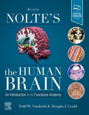 Nolte's The Human Brain: An Introduction to its Functional Anatomy de Todd W. Vanderah