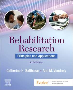 Rehabilitation Research de Catherine H. Balthazar