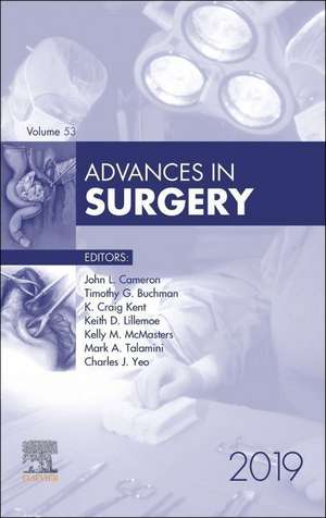 Advances in Surgery, 2019 de John L. Cameron