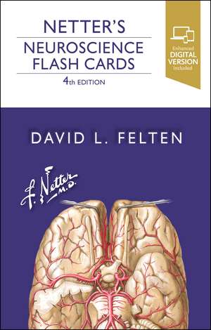 Netter's Neuroscience Flash Cards de David L. Felten