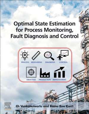 Optimal State Estimation for Process Monitoring, Fault Diagnosis and Control de Ch. Venkateswarlu