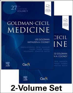 Goldman-Cecil Medicine, 2-Volume Set de Lee Goldman