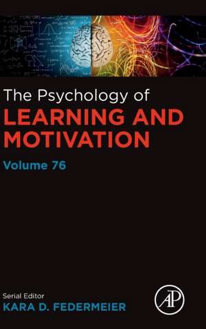 The Psychology of Learning and Motivation de Kara D. Federmeier