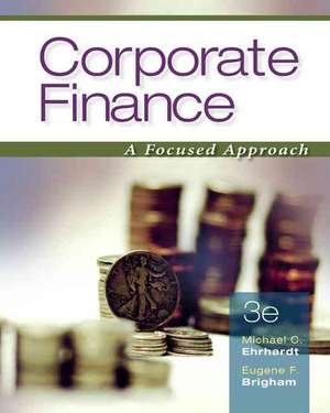 Corporate Finance de Michael C. Ehrhardt