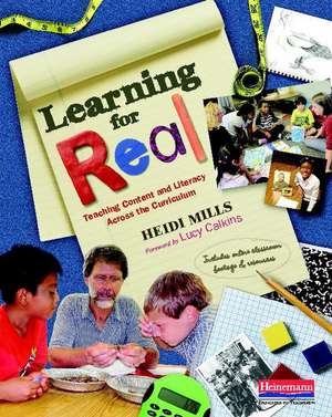 Learning for Real de Heidi Mills