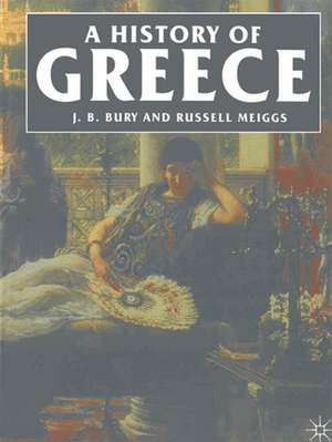 A History of Greece de J.B. Bury