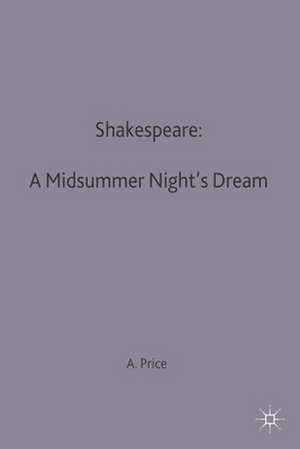 Shakespeare de Anthony Price