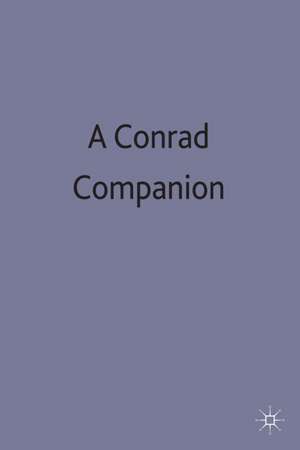 Conrad Companion de Norman Page