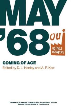 May ‘68: Coming of Age de David Hanley