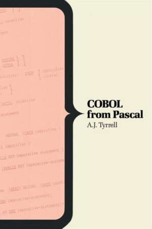 COBOL From Pascal de A.J. Tyrrell