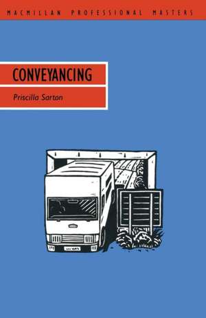 Conveyancing de Priscilla Sarton