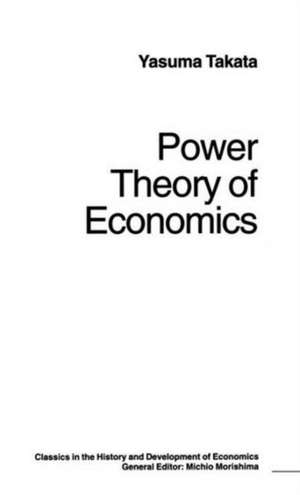 Power Theory of Economics de Yasuma Takata