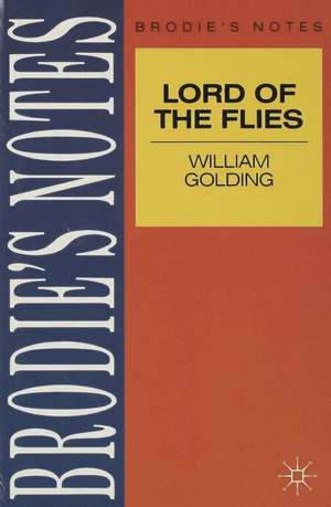 Golding: Lord of the Flies de Graham Handley