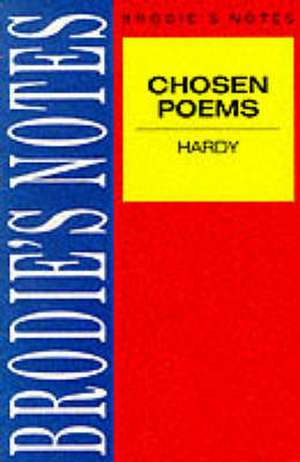 Hardy: Chosen Poems de Graham Handley