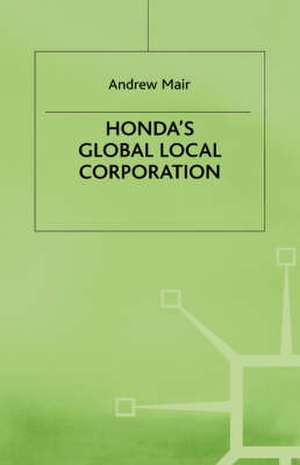 Honda's Global Local Corporation de A. Mair