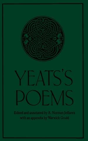 Yeats’s Poems de A. Norman Jeffares