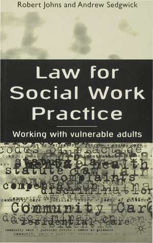 Law for Social Work Practice: Working with Vulnerable Adults de Robert Johns