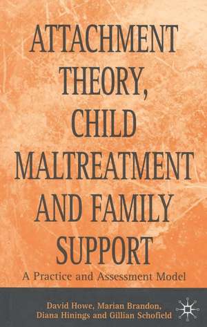 Attachment Theory, Child Maltreatment and Family Support: A Practice and Assessment Model de David Howe