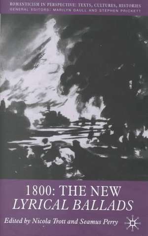 1800: The New Lyrical Ballads de N. Trott