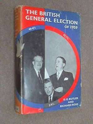 The British General Election of 1959 de D. Butler