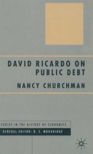 David Ricardo on Public Debt de N. Churchman