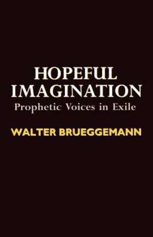 Hopeful Imagination de Walter Brueggemann