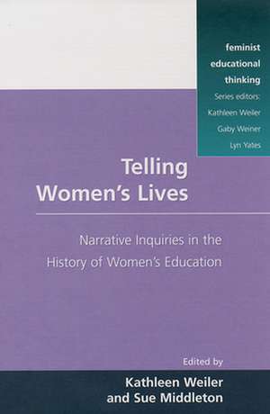 TELLING WOMEN'S LIVES de N/A Weiler