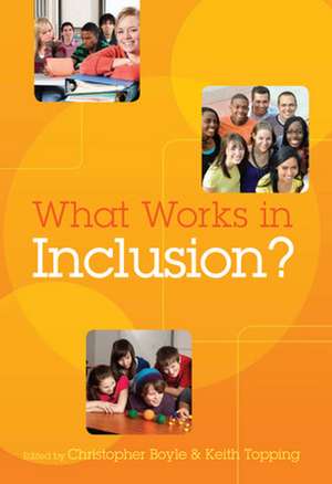 What Works in Inclusion? de Chris Boyle