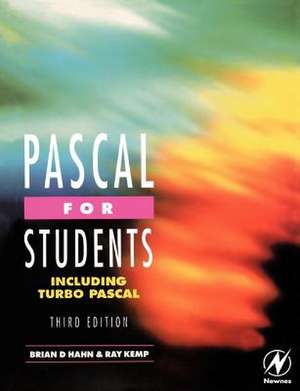 Pascal for Students (including Turbo Pascal) de Ray Kemp