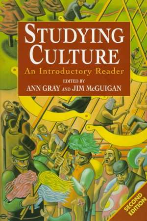 Studying Culture: An Introductory Reader de Ann Gray