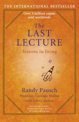 Pausch, R: Last Lecture