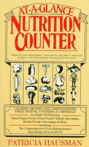 At-A-Glance Nutrition Counter de Patricia Hausman