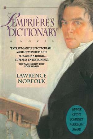 Lempriere's Dictionary de Lawrence Norfolk