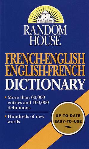 Random House French-English English-French Dictionary de Helene Gutman