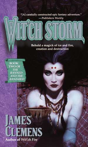 Wit'ch Storm: Book Two of the Banned and the Banished de James Clemens