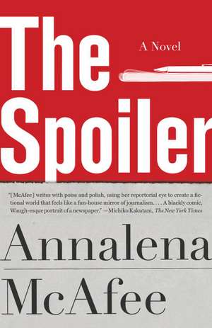 The Spoiler de Annalena McAfee