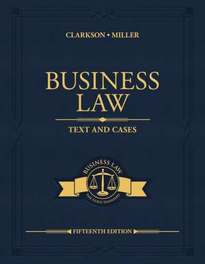 Business Law de Kenneth Clarkson