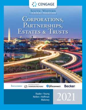 South-Western Federal Taxation 2021: Corporations, Partnerships, Estates and Trusts (Intuit Proconnect Tax Online & RIA Checkpoint, 1 Term (6 Months) de William A. Raabe