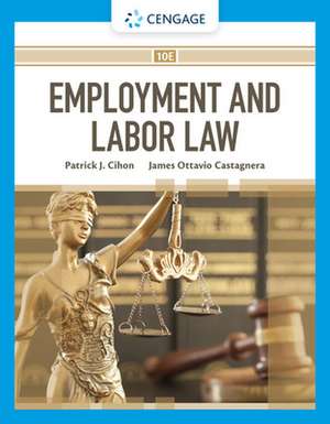 Employment and Labor Law de Patrick J Cihon