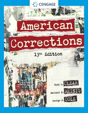 American Corrections de Todd R. Clear