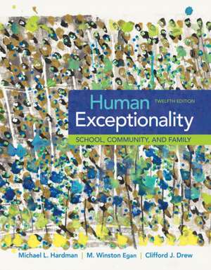 Hardman, M: Human Exceptionality de Michael Hardman