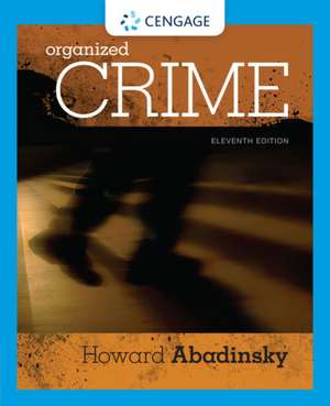 Organized Crime Softcover de Howard Abadinsky