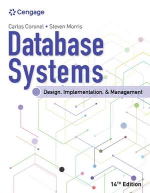 Database Systems: Design, Implementation, & Management de Carlos Coronel