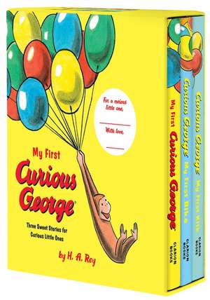 My First Curious George 3-Book Box Set: My First Curious George, Curious George: My First Bike, Curious George: My First Kite de H. A. Rey