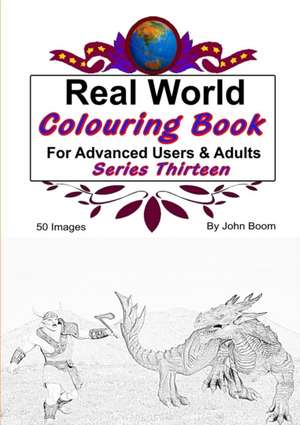 Real World Colouring Books Series 13 de John Boom