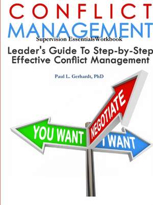 Conflict Management de Paul Gerhardt