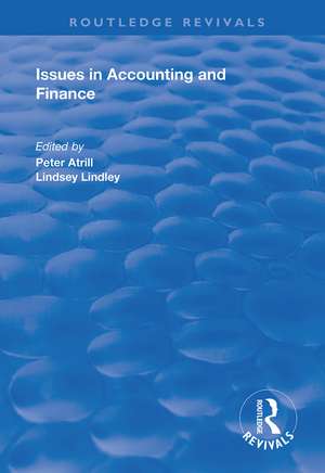 Issues in Accounting and Finance de Peter Atrill